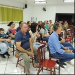O ato aconteceu no Centro Multiuso na noite de segunda-feira, 3 de abril (Fotos: Assessoria de Comunicação)