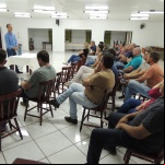 O ato aconteceu no Centro Multiuso na noite de segunda-feira, 3 de abril (Fotos: Assessoria de Comunicação)